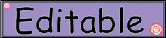 Tray Label Purple
